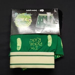 Mens pickle Rick briefs